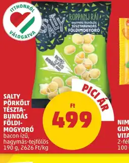 PENNY Salty Pörkölt Tészta-Bundás Földimogyoró ajánlat