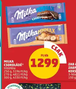 PENNY Milka csokoládé ajánlat