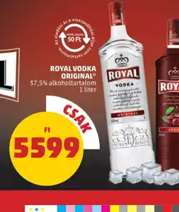 PENNY Royal Vodka Original ajánlat