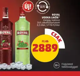 PENNY Royal Vodka Likőr ajánlat