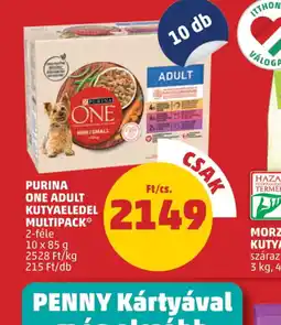PENNY Purina One Adult Kutyaeledel Multipack ajánlat