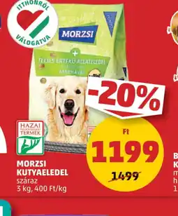 PENNY Morzsi Kutyaeledel ajánlat