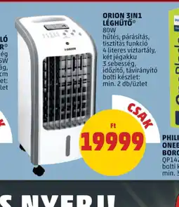 PENNY Orion 3in1 léghűtő ajánlat