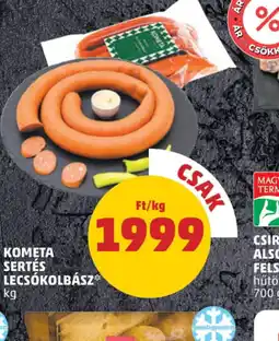 PENNY Kometa Sertés Lecsókolbász ajánlat