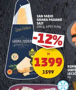 PENNY San Fabio Grana Padano Sajt ajánlat