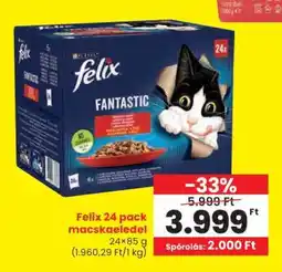 Spar Felix 24 pack macskaeledel ajánlat