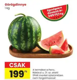 Spar Görögdinnye ajánlat