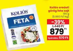 Spar Koliós eredeti görög feta sajt ajánlat
