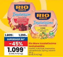 Spar RIO MARE Insalatissime tonhalsaláta ajánlat