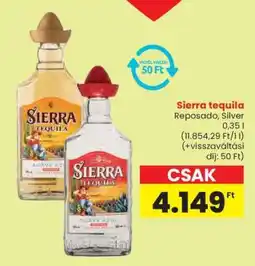 Spar Sierra Tequila ajánlat
