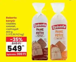 Spar ROBERTO KENYÉR ajánlat