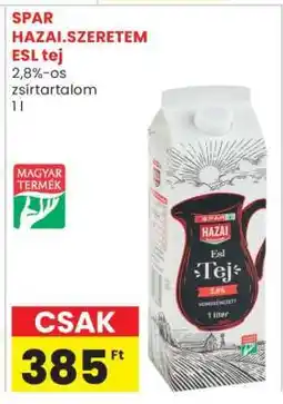 Spar SPAR HAZAI.SZERETEM ESL tej ajánlat