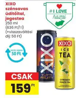 Spar XIXO szénsavas üdítőital, jegestea ajánlat