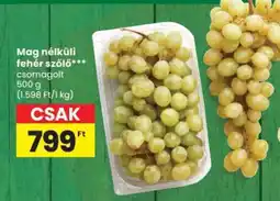 Spar Mag nélküli fehér szőlő ajánlat