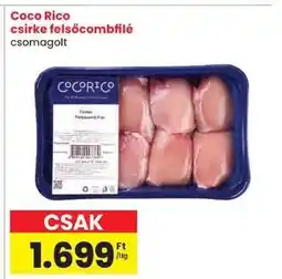 Spar Coco Rico csirke felsőcombfilé ajánlat