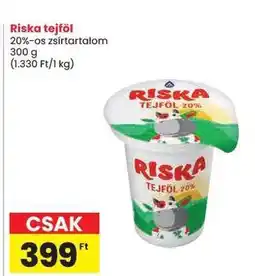 Spar RISKA TEJFÖL ajánlat