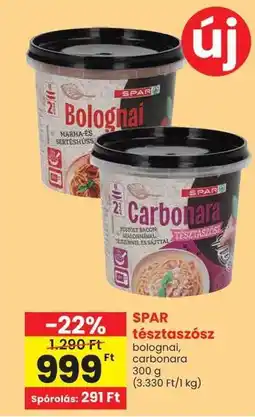 Spar SPAR tésztaszósz ajánlat