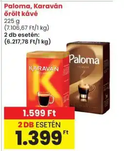 Spar Paloma, Karaván őrölt kávé ajánlat