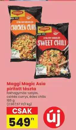 Spar Maggi Magic Asia pirított tészta ajánlat
