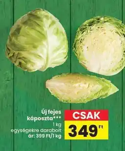 Spar Új fejes káposzta ajánlat