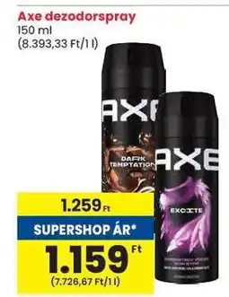 Spar Axe dezodorspray ajánlat