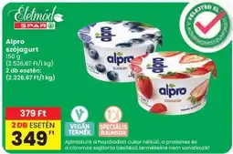 Spar ALPRO Szójagurt ajánlat