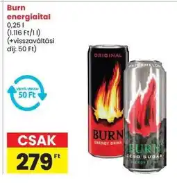 Spar Burn energiaital ajánlat