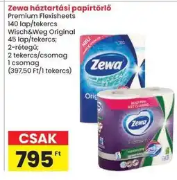 Spar Zewa háztartási papírtörlő ajánlat