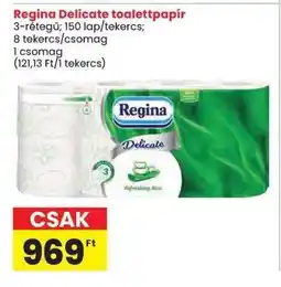 Spar Regina Delicate toalettpapír ajánlat