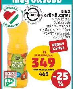 PENNY Bino Gyümölcsital ajánlat