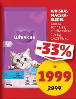 PENNY WHISKAS Macskaeledel ajánlat