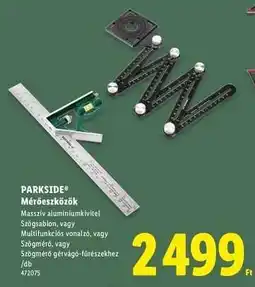 Lidl PARKSIDE Mérőeszközök ajánlat