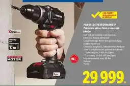 Lidl PARKSIDE PERFORMANCE Prémium akkus fúró-csavarozó készlet ajánlat