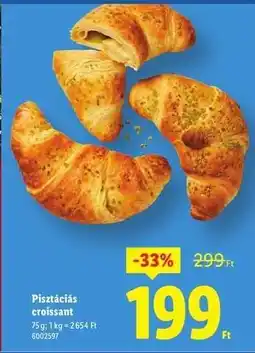 Lidl Pisztáciás croissant ajánlat