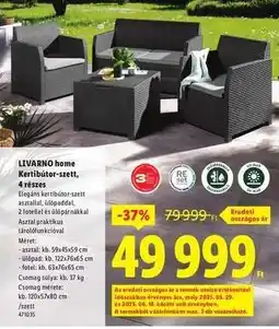 Lidl LIVARNO HOME Kertibútor-szett, 4 részes ajánlat