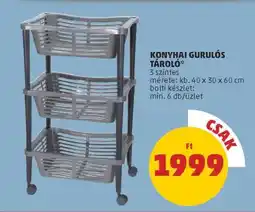 PENNY Konyhai Gurulós Tároló ajánlat