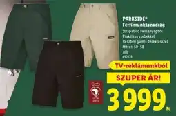 Lidl PARKSIDE Férfi munkásnadrág ajánlat