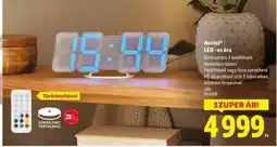 Lidl Auriol LED-es óra ajánlat