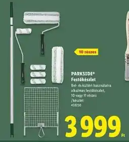 Lidl PARKSIDE Festőkészlet ajánlat
