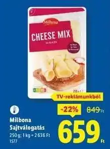 Lidl MILBONA Sajtválogatás ajánlat