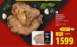 Lidl Grillmeister Marinádozott sertéskaraj ajánlat