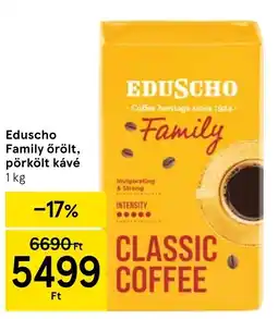 Tesco Eduscho Family őrölt, pörkölt kávé ajánlat