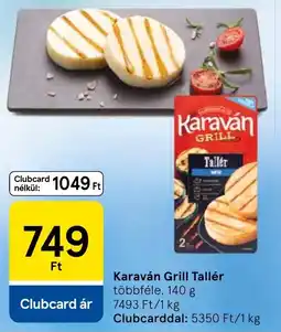 Tesco Karaván Grill Tallér ajánlat