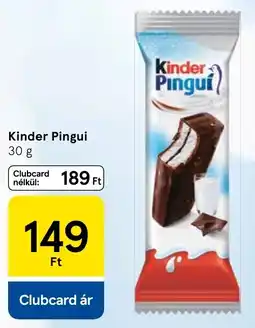 Tesco Kinder Pingui ajánlat