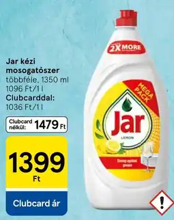 Tesco Jar kézi mosogatószer ajánlat