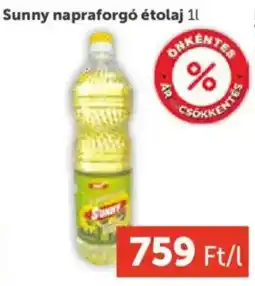 PRIVÁT Sunny napraforgó étolaj ajánlat