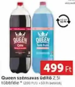 PRIVÁT Queen szénsavas üdítő ajánlat