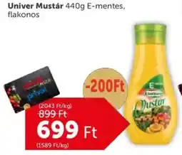 PRIVÁT Univer Mustár ajánlat