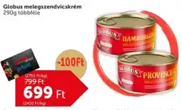 PRIVÁT Globus melegszendvicskrém ajánlat