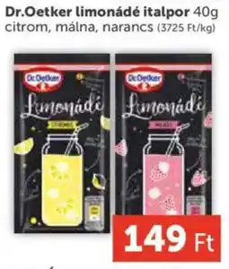 PRIVÁT Dr. Oetker limonádé italpor ajánlat